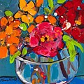 Posy Pop Painting by Elaine Elliott Posy Pop Painting by Elaine Elliott