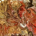 Pour II The Phoenix Painting by David Euler Pour II The Phoenix Painting by David Euler