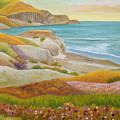 Prairie By The Sea Painting by Angeles M Pomata Prairie By The Sea Painting by Angeles M Pomata