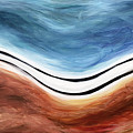 Precipice Painting by Pamela Schwartz Precipice Painting by Pamela Schwartz
