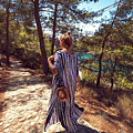 Pretty girl in the forest Photograph by Anna Om Pretty girl in the forest Photograph by Anna Om