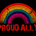 Pride LBGTQ Rainbow Proud Ally Support Rainbow Painting by Tony Rubino Pride LBGTQ Rainbow Proud Ally Support Rainbow Painting by Tony Rubino