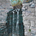 Princess Falls Painting by David Bigelow Princess Falls Painting by David Bigelow