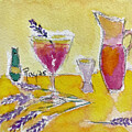 Prosecco and Lavender Lemondade by Roxy Rich