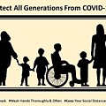 Protect All Generations From COVID-19 Mixed Media by Nancy Ayanna Wyatt Protect All Generations From COVID-19 Mixed Media by Nancy Ayanna Wyatt