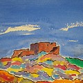 Pueblo of Lore Painting by John Klobucher Pueblo of Lore Painting by John Klobucher