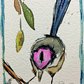 Purple Crowned Fairy Wren Painting by Roxy Rich Purple Crowned Fairy Wren Painting by Roxy Rich