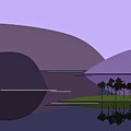Purple Hills Digital Art by Fatline Graphic Art Purple Hills Digital Art by Fatline Graphic Art