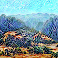 Purple Mountain Morning Digital Art by Joel Bruce Wallach