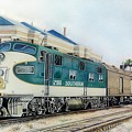 Queen City Bound Drawing by David Neace Queen City Bound Drawing by David Neace