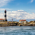 Race Rocks Lighthouse by Tony Locke