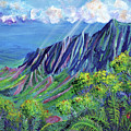 Radiant Kalalau Valley by Marionette Taboniar