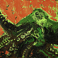 Radioactive Octopus Painting by Sv Bell Radioactive Octopus Painting by Sv Bell