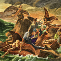 Raft of The Harpies Painting by Dominic White Raft of The Harpies Painting by Dominic White