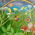Rainbow Hero Painting by David Westwood Rainbow Hero Painting by David Westwood