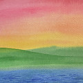 Rainbow Landscape Painting by Lisa Neuman Rainbow Landscape Painting by Lisa Neuman