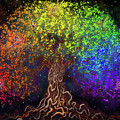 Rainbow Tree of Life Digital Art by Kevin Middleton Rainbow Tree of Life Digital Art by Kevin Middleton