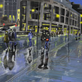 Rainfall on The Promenade by Rob Hartman