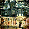 Rainy Day, Chester, England Photograph by Elaine Teague Rainy Day, Chester, England Photograph by Elaine Teague
