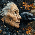 Raven Grandmother by Lisa Yount