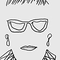RBG Ruth Bader Ginsburg Drawing 2 Painting by Tony Rubino RBG Ruth Bader Ginsburg Drawing 2 Painting by Tony Rubino