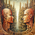 Recursive Self 05 Digital Art by Matthias Hauser Recursive Self 05 Digital Art by Matthias Hauser
