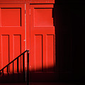 Red and shadow Photograph by Colin Rayner