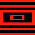 Red Rectangle Digital Art by Mike McGlothlen Red Rectangle Digital Art by Mike McGlothlen
