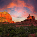 Red Rocks at Sunset by Al Judge