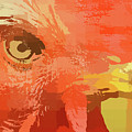 Red Rooster in Abstract Digital Art by Shelli Fitzpatrick Red Rooster in Abstract Digital Art by Shelli Fitzpatrick