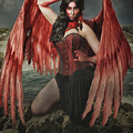 Red Siren Digital Art by Brad Barton Red Siren Digital Art by Brad Barton