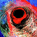 Red Twister Painting by Anna Adams Red Twister Painting by Anna Adams
