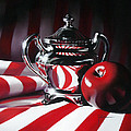 Red White And Apple by Dianna Ponting Red White And Apple by Dianna Ponting