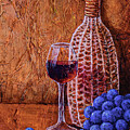 Red Wine Purple Grapes by Darice Machel McGuire