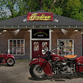 Reds Motorcycle Shop C Photograph by Mike McGlothlen Reds Motorcycle Shop C Photograph by Mike McGlothlen