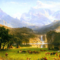 Remastered Art Landers Peak by Albert Bierstadt 20231220 by Albert-Bierstadt