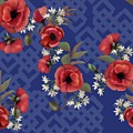 Remembrance Blue Floral Digital Art by Sand And Chi Remembrance Blue Floral Digital Art by Sand And Chi