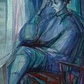Repose In Blue by Zora M Steenson