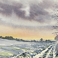 Return to Rudston from Zig Zag Wood Painting by Glenn Marshall Return to Rudston from Zig Zag Wood Painting by Glenn Marshall