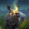 Rhinoceros Unicornis, A Closer Look Digital Art by Jerry LoFaro Rhinoceros Unicornis, A Closer Look Digital Art by Jerry LoFaro