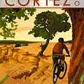 Mountain Biking Abajo Trail, Cortez, Colorado Digital Art by PJ Steinholtz Mountain Biking Abajo Trail, Cortez, Colorado Digital Art by PJ Steinholtz