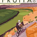 Mountain Biking Mary's Loop, Fruita, Colorado Digital Art by PJ Steinholtz Mountain Biking Mary's Loop, Fruita, Colorado Digital Art by PJ Steinholtz
