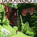 Mountain Biking Segment 28 of the Colorado Trail, Durango, Colorado Digital Art by PJ Steinholtz Mountain Biking Segment 28 of the Colorado Trail, Durango, Colorado Digital Art by PJ Steinholtz