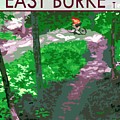 Mountain Biking Tody's Tour Trail, East Burke, Vermont Digital Art by PJ Steinholtz Mountain Biking Tody's Tour Trail, East Burke, Vermont Digital Art by PJ Steinholtz