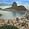 Rio de Janeiro Classic View - Sugar Loaf by Carlos Alkmin