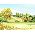 Riseley Church #2 Painting by Luisa Millicent Riseley Church #2 Painting by Luisa Millicent