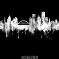 Rochester New York Skyline #69 by Michael Tompsett Rochester New York Skyline #69 by Michael Tompsett