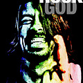 Rock God Digital Art by Christina Rick Rock God Digital Art by Christina Rick