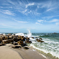 Rocky Beach on the Gulf Coast Photograph by Beachtown Views Rocky Beach on the Gulf Coast Photograph by Beachtown Views