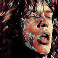 Rolling Stones Mick Jagger Art Shattered Mixed Media by The Rocker Chic Rolling Stones Mick Jagger Art Shattered Mixed Media by The Rocker Chic